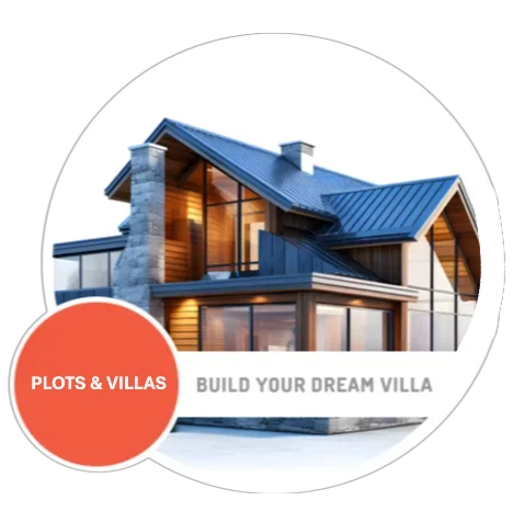 Villa-style residential development view